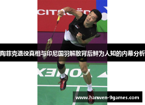 陶菲克退役真相与印尼国羽解散背后鲜为人知的内幕分析