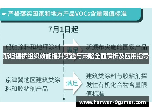 斯坦福桥组织效能提升实践与策略全面解析及应用指导
